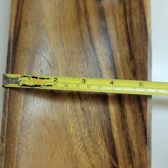 Mango Wood Tray with Spice Bowls & Wood Spoons Set - Picture 4 of 6